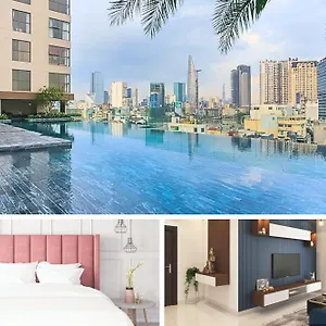 Delightful - Masteri Millennium - Free Infinity Pool Aparthotel